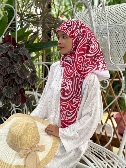 Batik Hatter (Red)